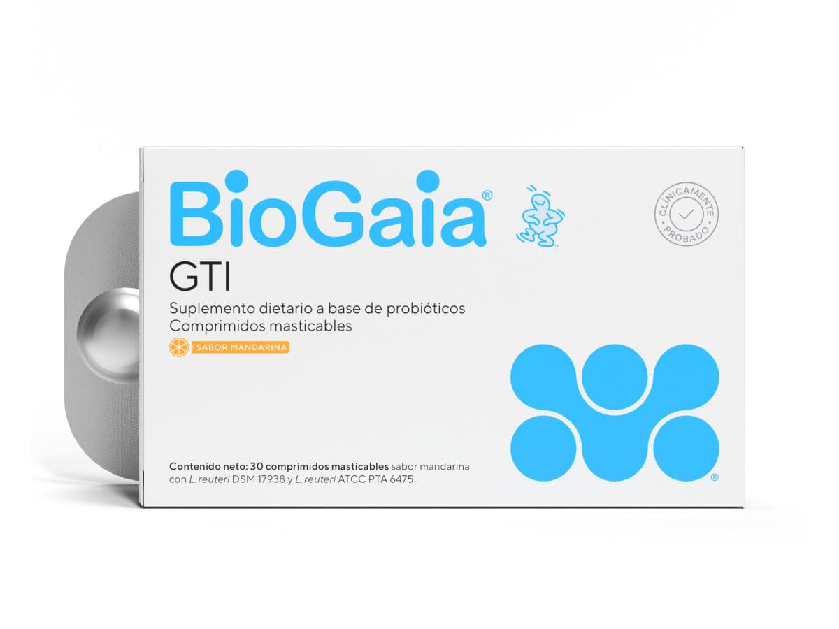 BioGaia GTI "Sabor mandarina" x 30 comprimidos Recalcine